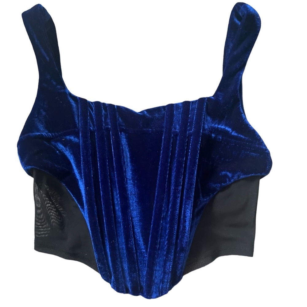 Rumored  Royal Blue Eighteen Century Corset NWT Size Small